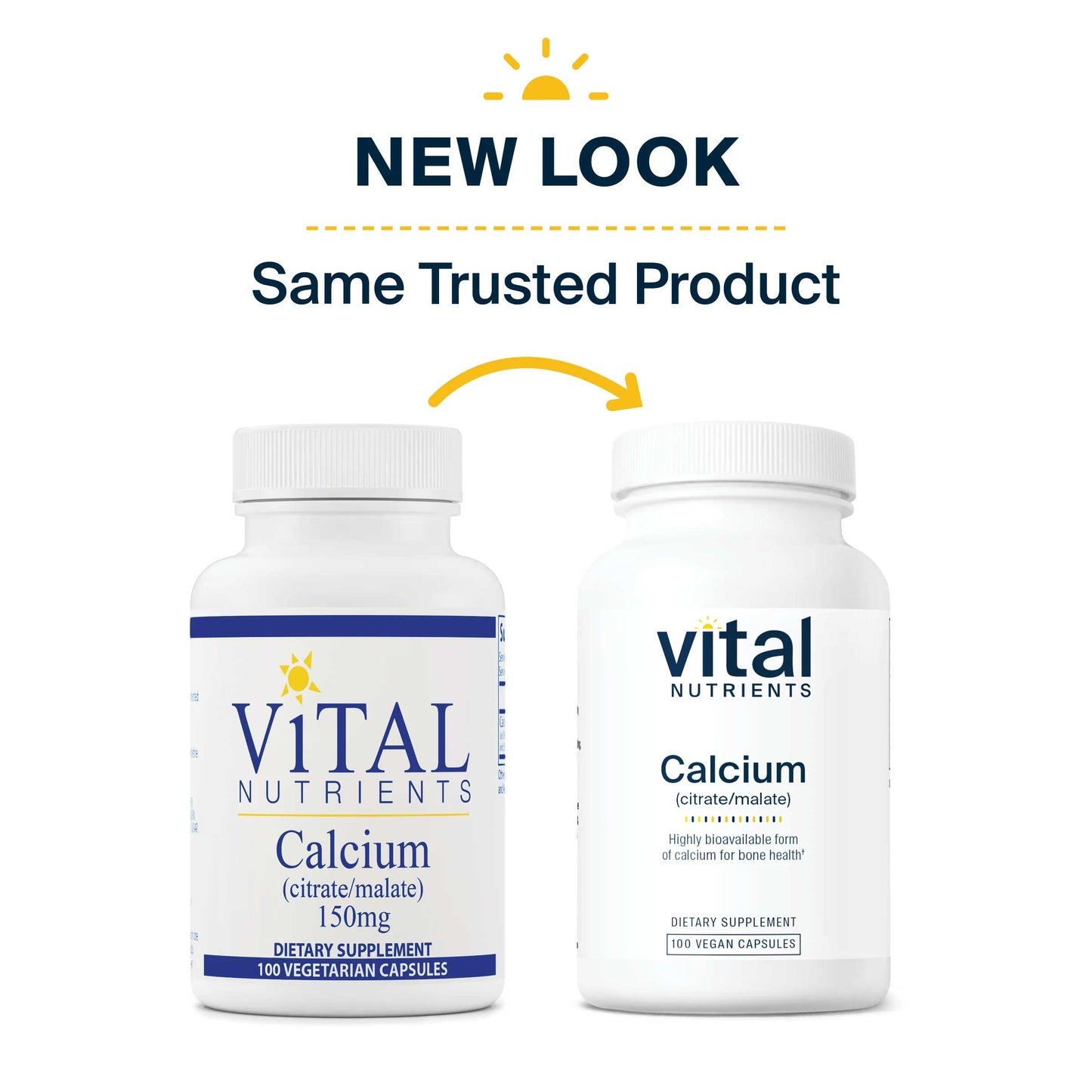 Vital Nutrients Calcium (citrate/malate) 150mg
