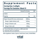 Vital Nutrients Flax Oil