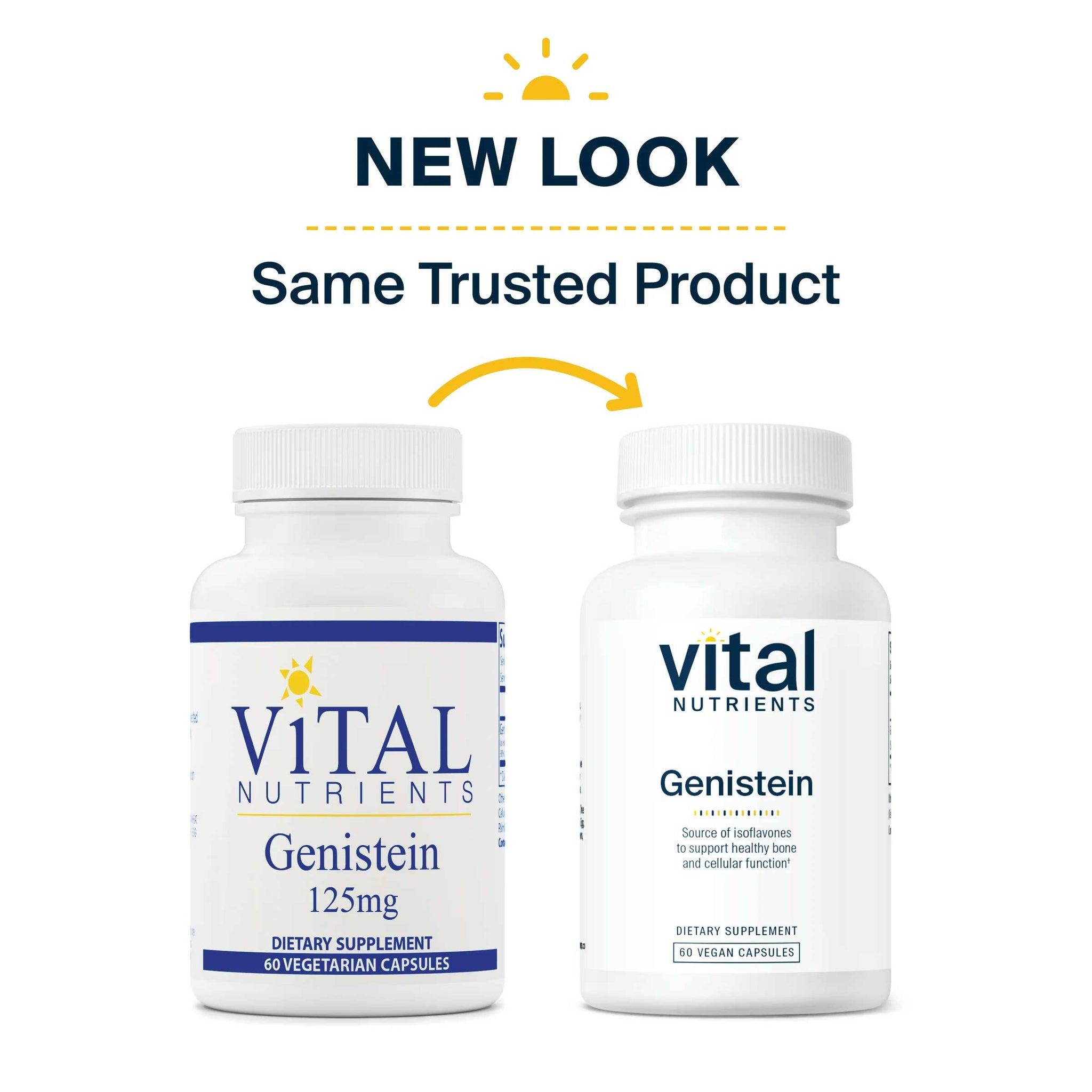 Vital Nutrients Genistein 125mg