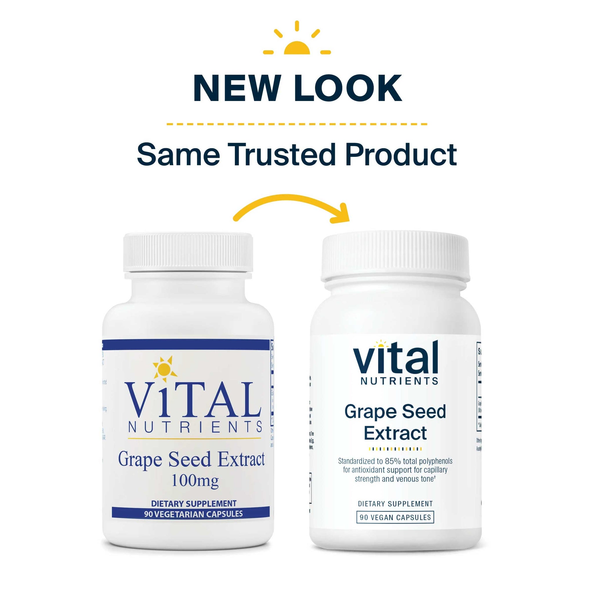 Vital Nutrients Grape Seed Extract 100mg