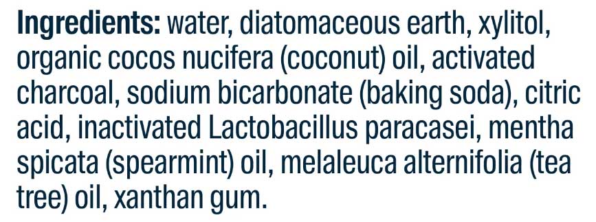 Vital Nutrients Hyperbiotics Activated Charcoal Probiotic Toothpaste