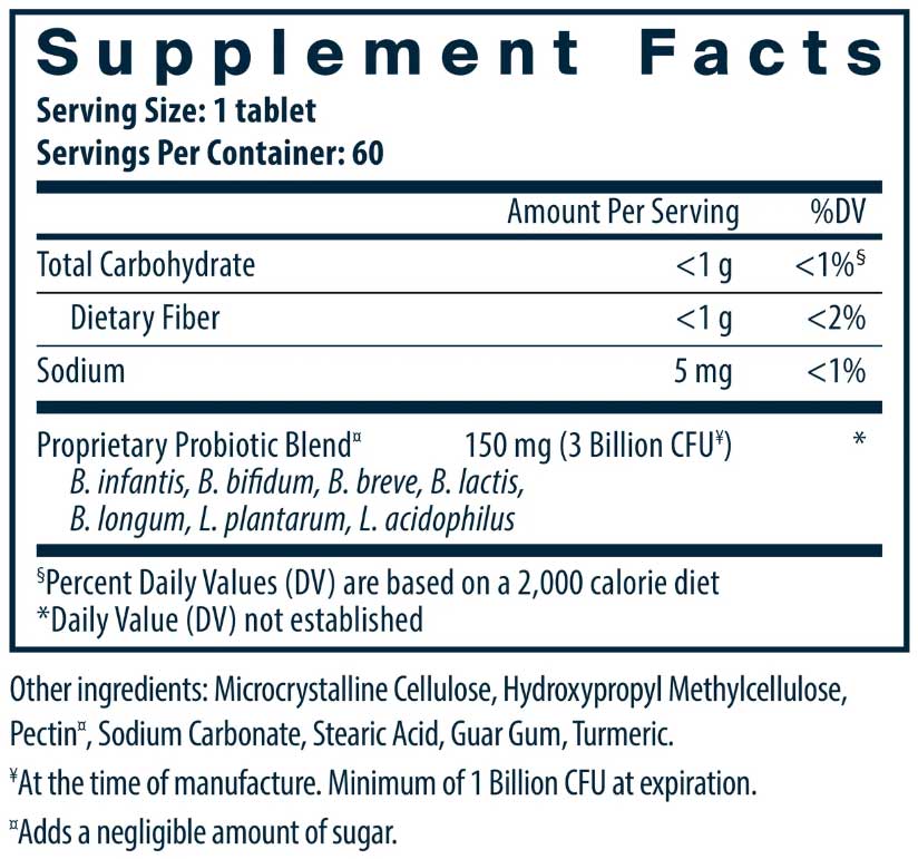 Vital Nutrients Hyperbiotics Bifidobacterium Probiotic (Formerly Pro-Bifido 50+)