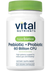 Vital Nutrients Hyperbiotics Prebiotic + Probiotic 60 Billion CFU
