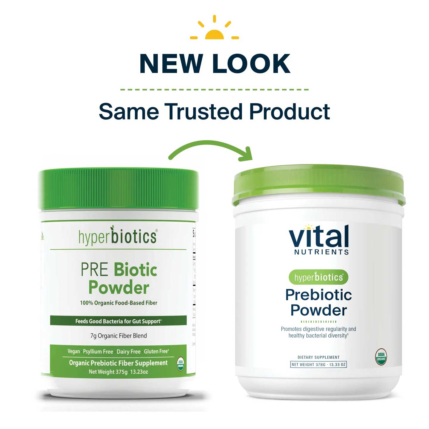 Vital Nutrients Hyperbiotics Prebiotic Powder
