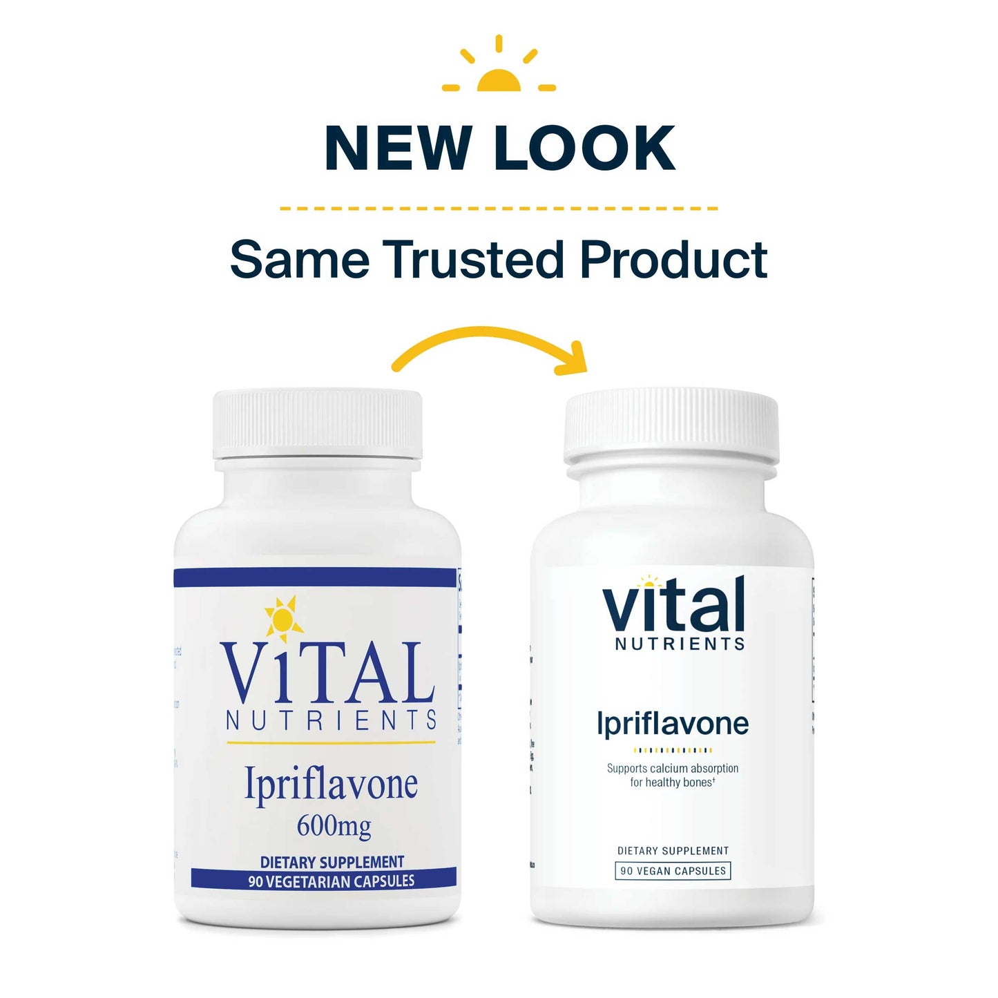 Vital Nutrients Ipriflavone 600 mg