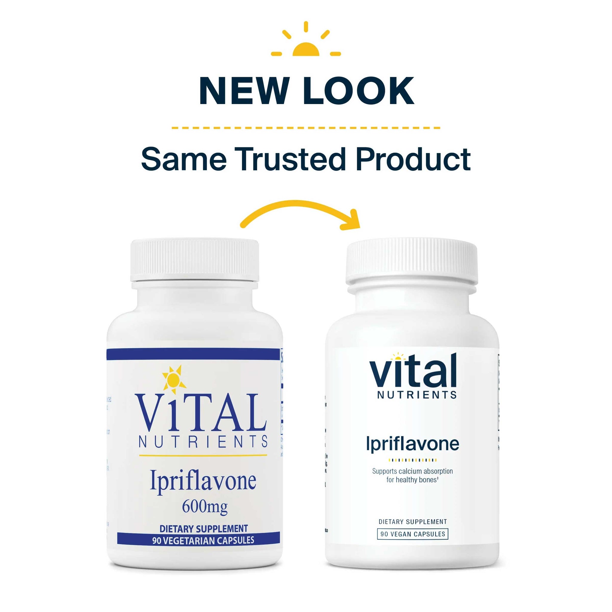 Vital Nutrients Ipriflavone 600 mg
