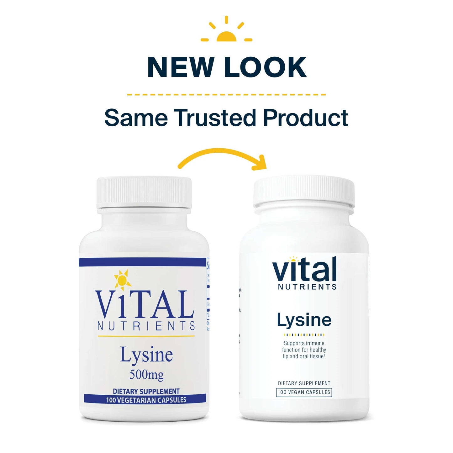 Vital Nutrients Lysine 500mg