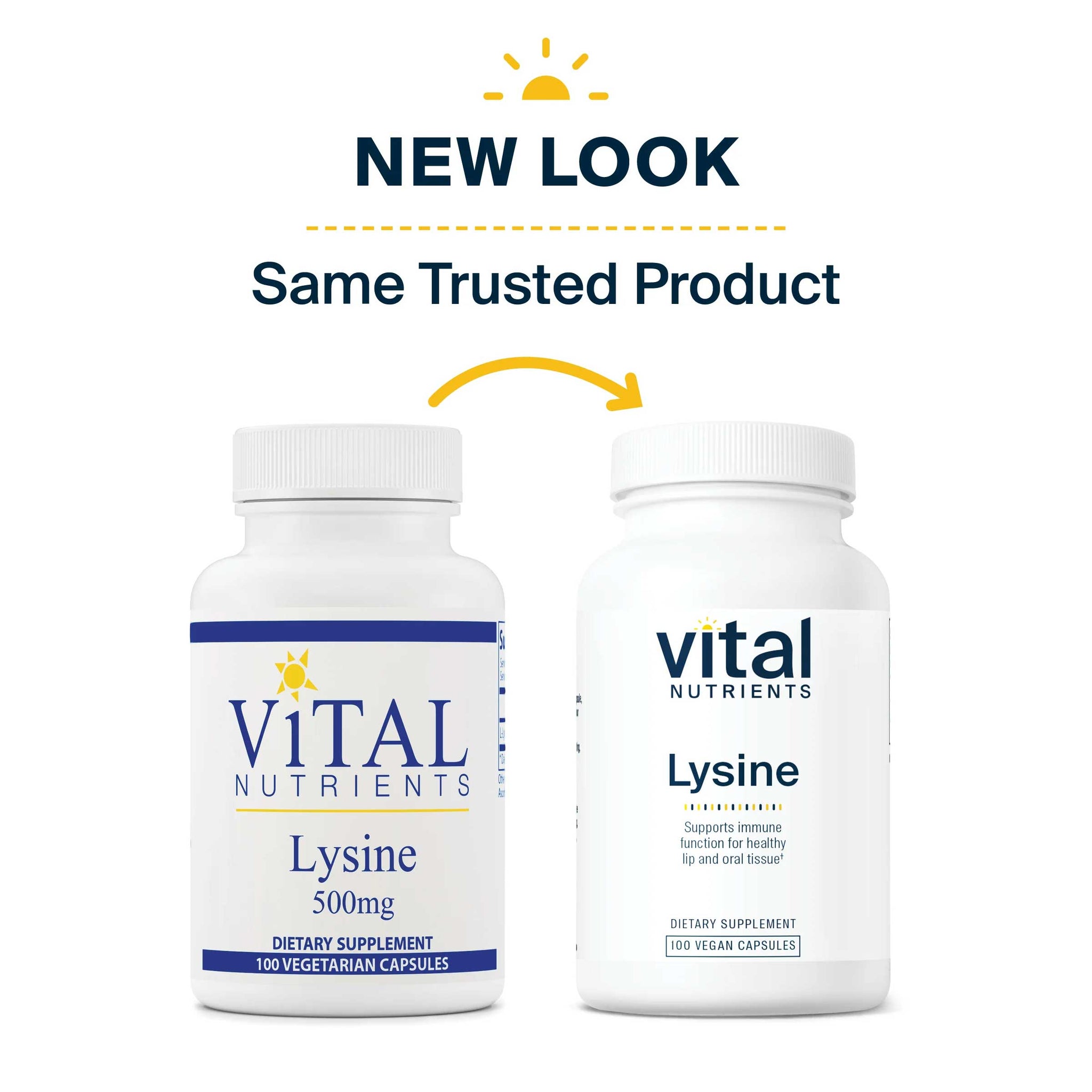 Vital Nutrients Lysine 500mg