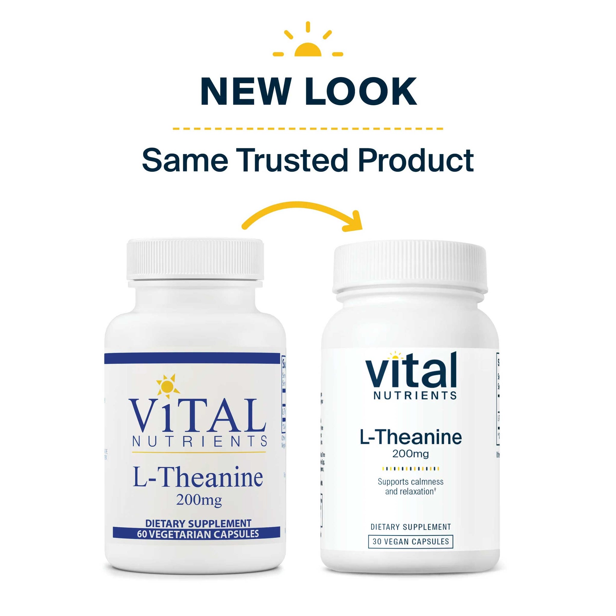 Vital Nutrients L-Theanine 200mg