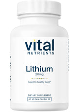 Vital Nutrients Lithium (orotate) 20mg