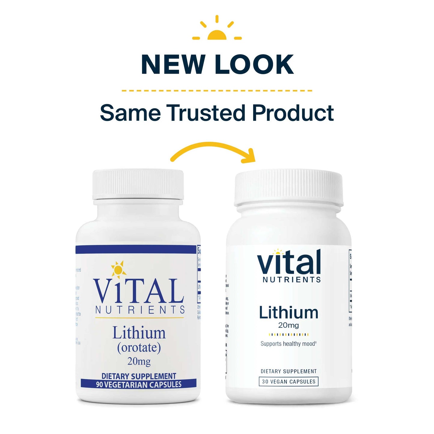 Vital Nutrients Lithium (orotate) 20mg