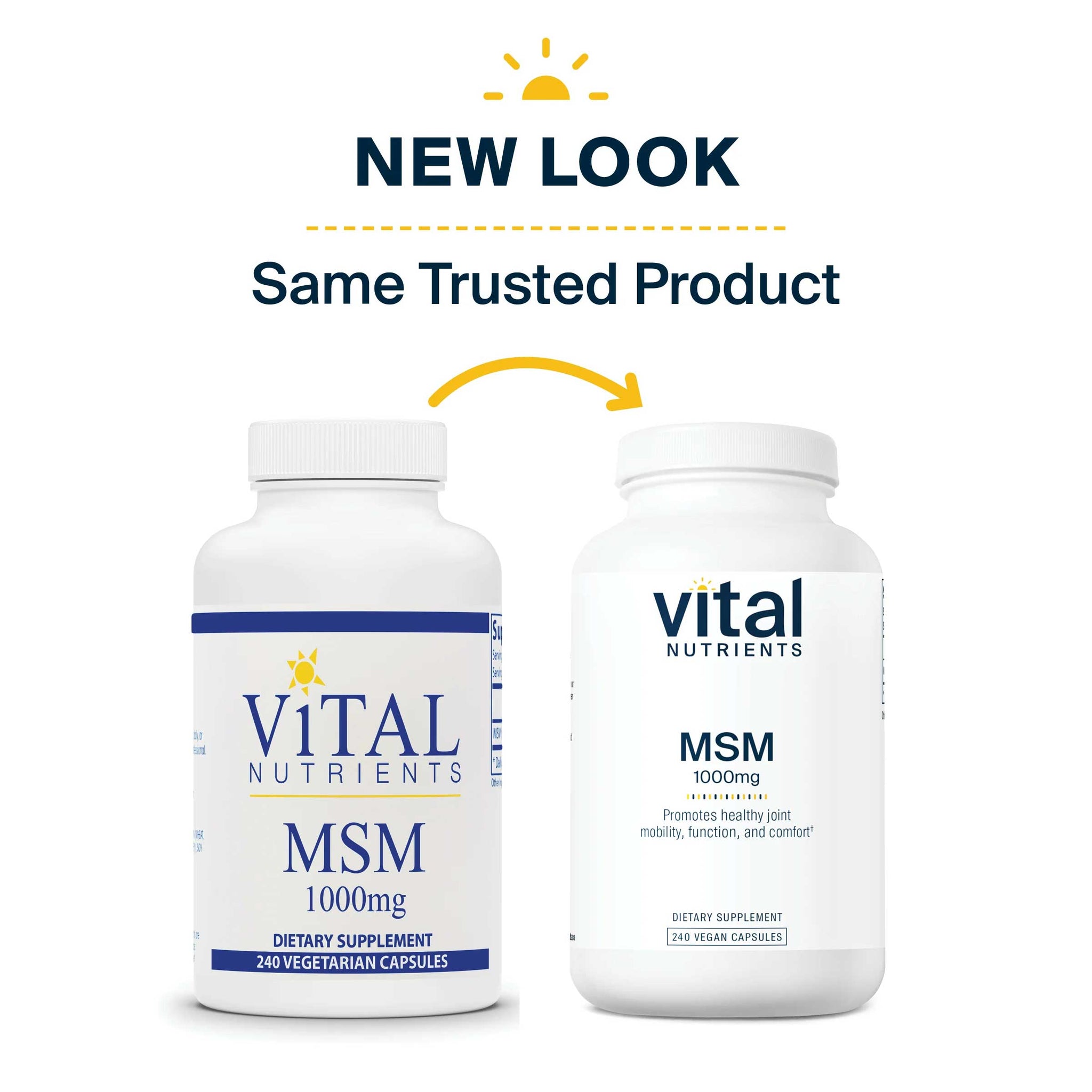 Vital Nutrients MSM 1000mg