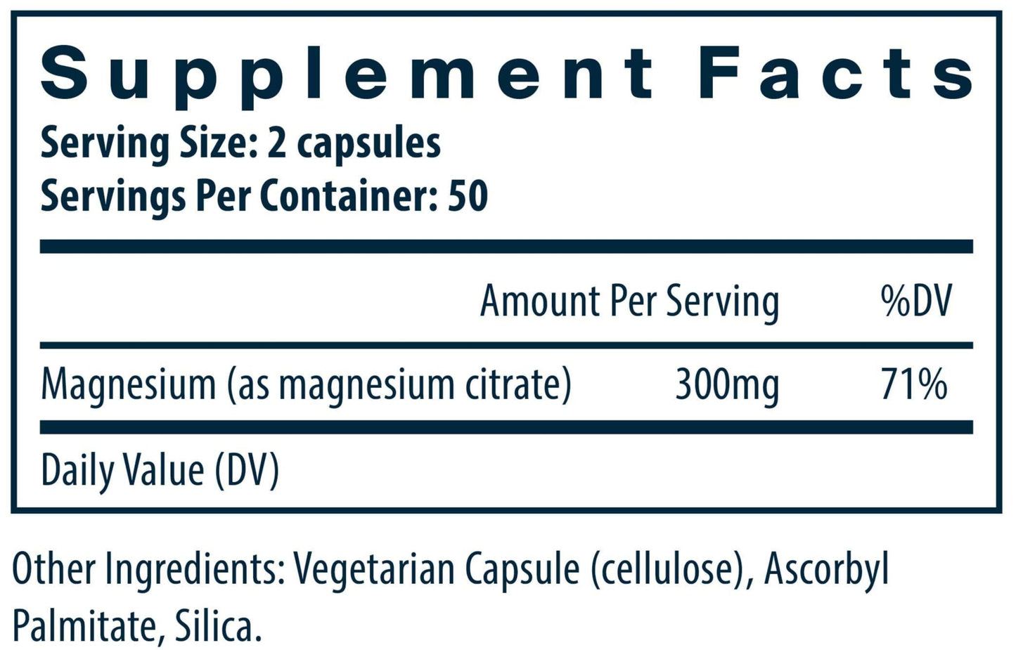 Vital Nutrients Magnesium Citrate