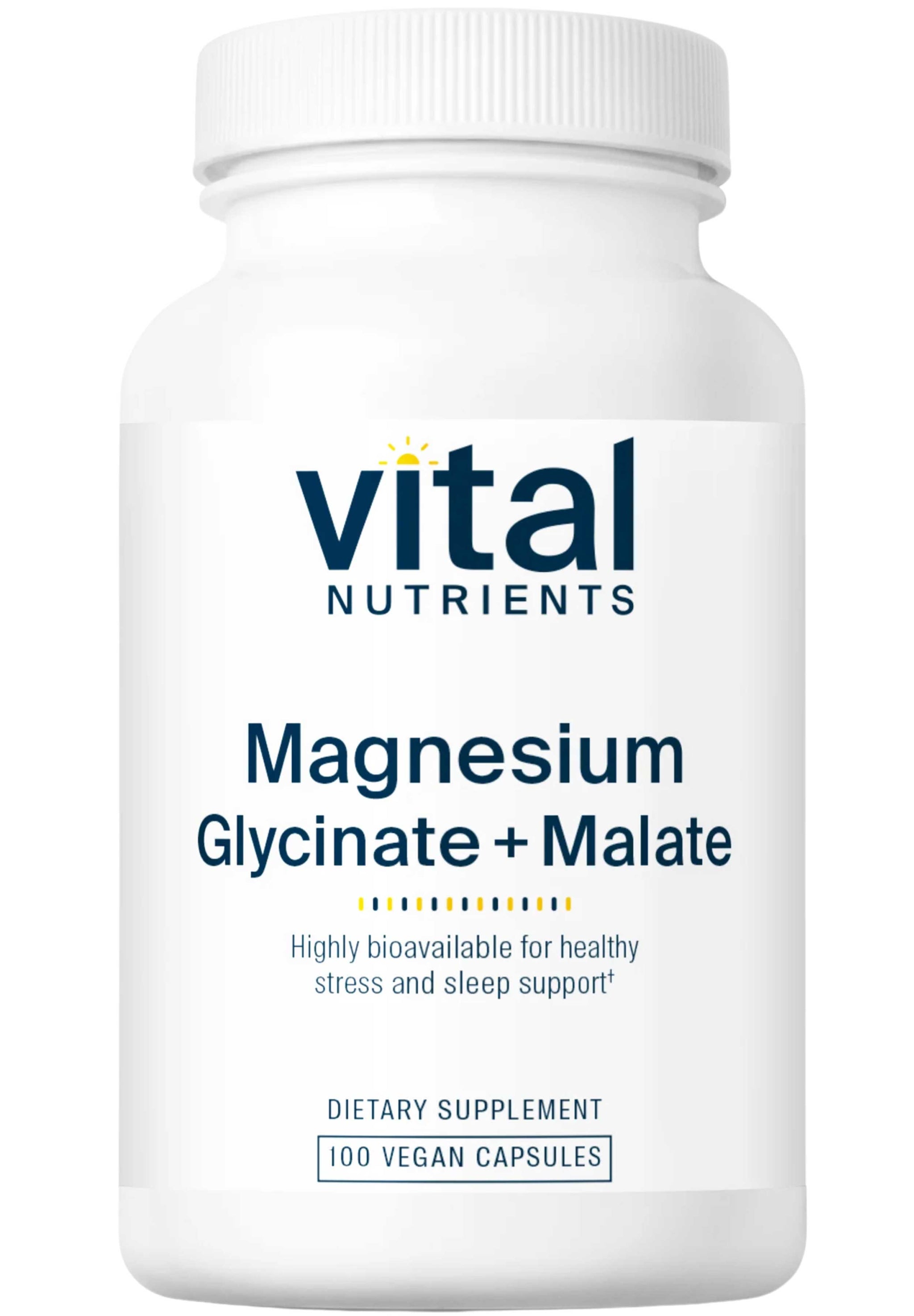 Vital Nutrients Magnesium Glycinate + Malate
