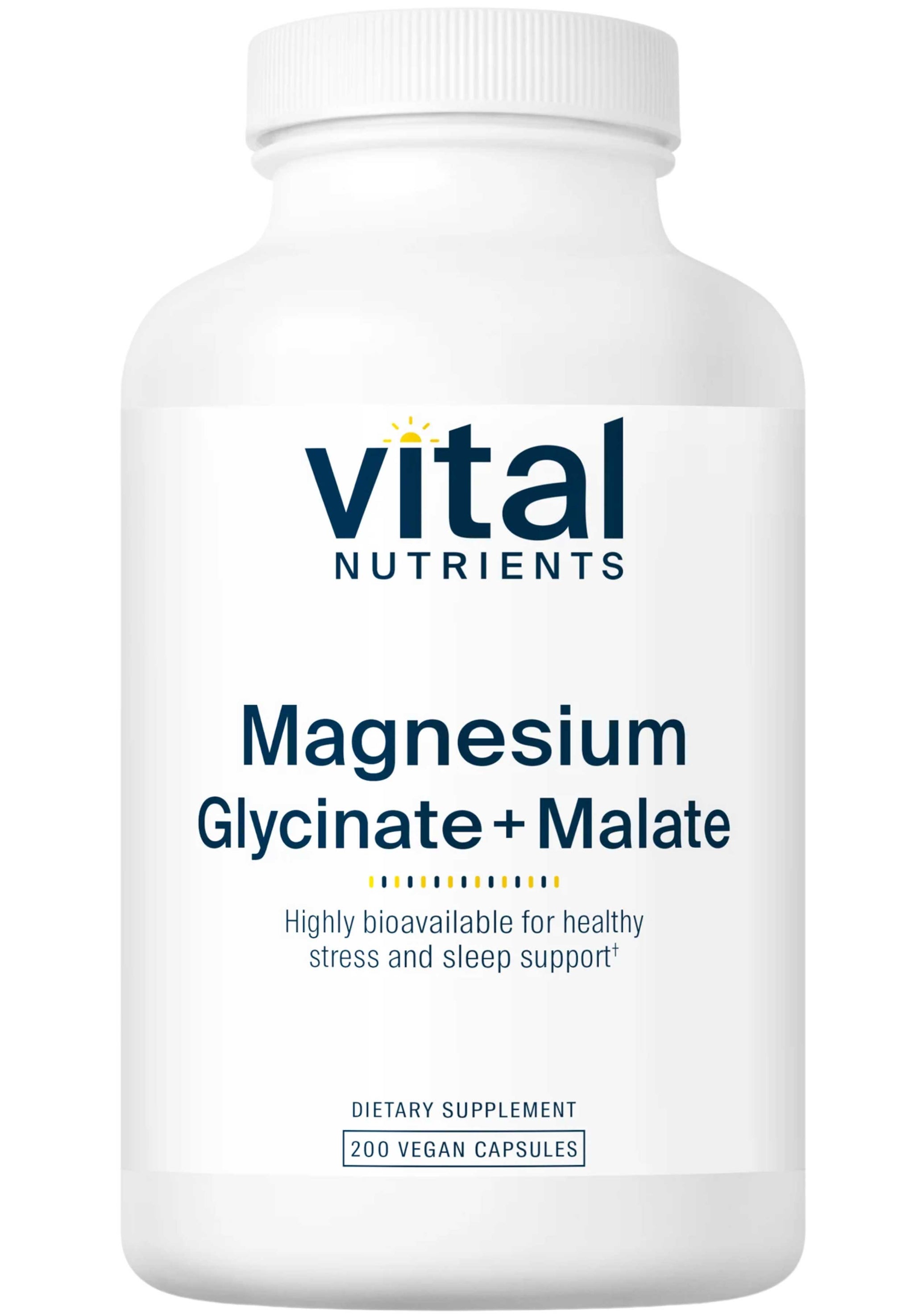 Vital Nutrients Magnesium Glycinate + Malate