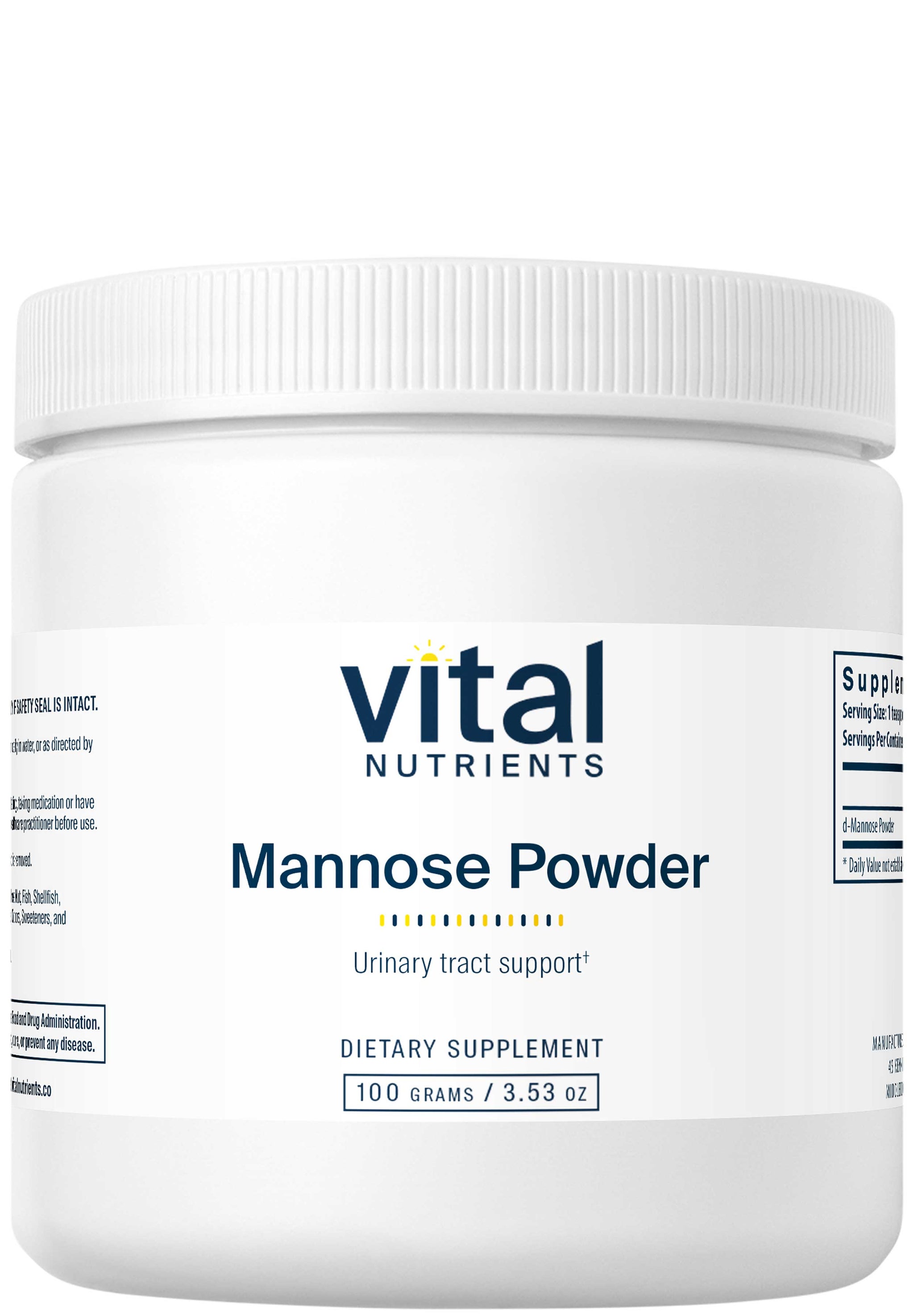 Vital Nutrients Mannose Powder