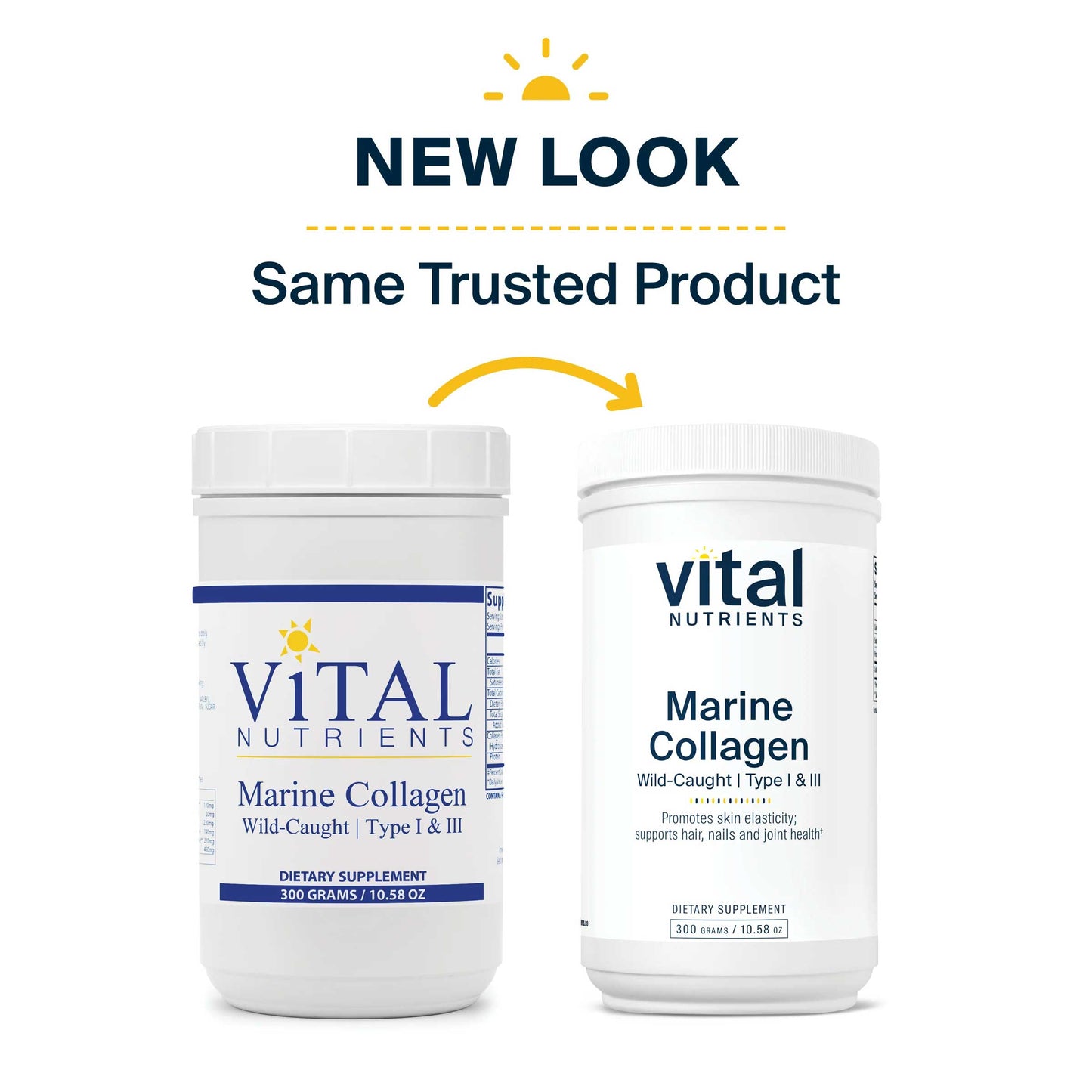 Vital Nutrients Marine Collagen Type I & III