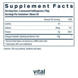 Vital Nutrients Marine Collagen Type I & III
