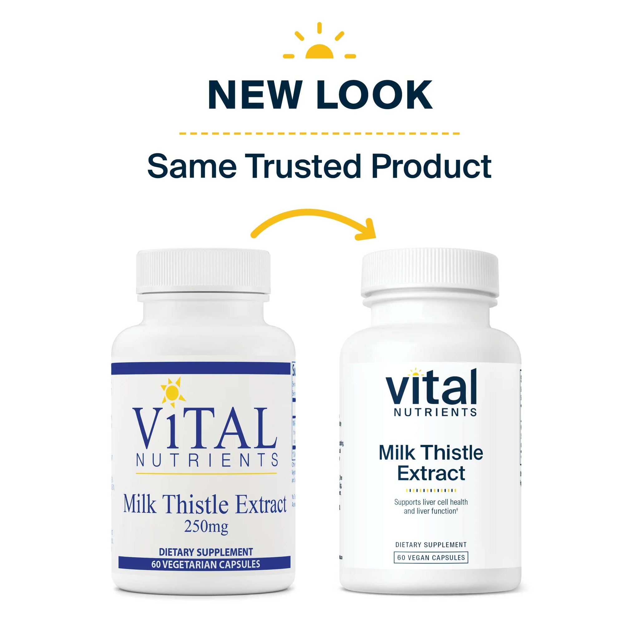 Vital Nutrients Milk Thistle Extract 250mg