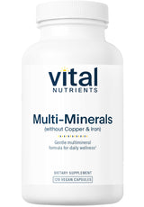 Vital Nutrients Multi-Minerals (without Copper & Iron)