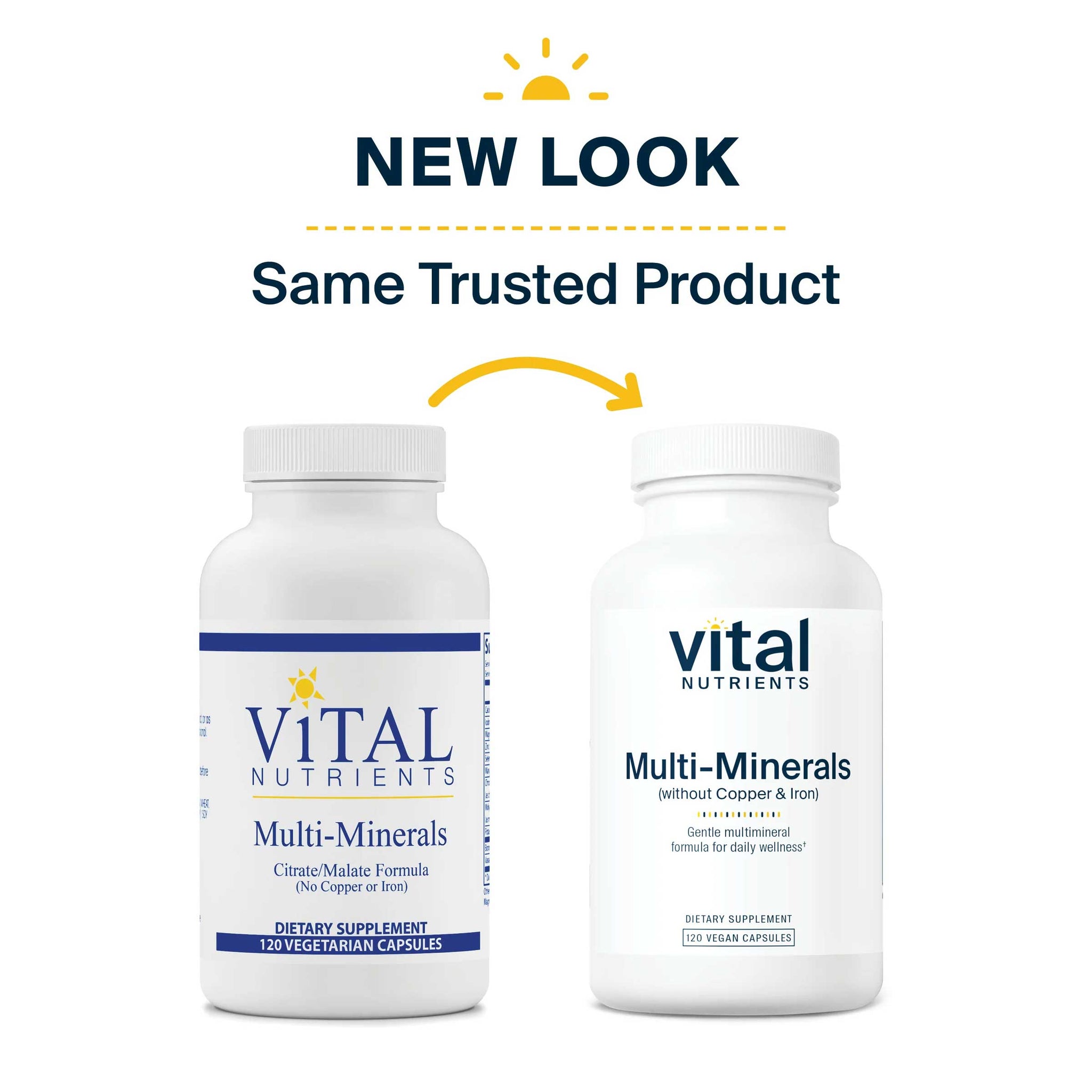 Vital Nutrients Multi-Minerals (without Copper & Iron)