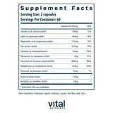 Vital Nutrients Multi-Minerals (without Copper & Iron)