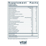 Vital Nutrients Multi-Nutrients Citrate/Malate with Copper, without Iron (Formerly Multi-Nutrients 2)