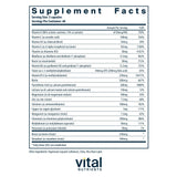 Vital Nutrients Multi-Nutrients (without Iron & Iodine)