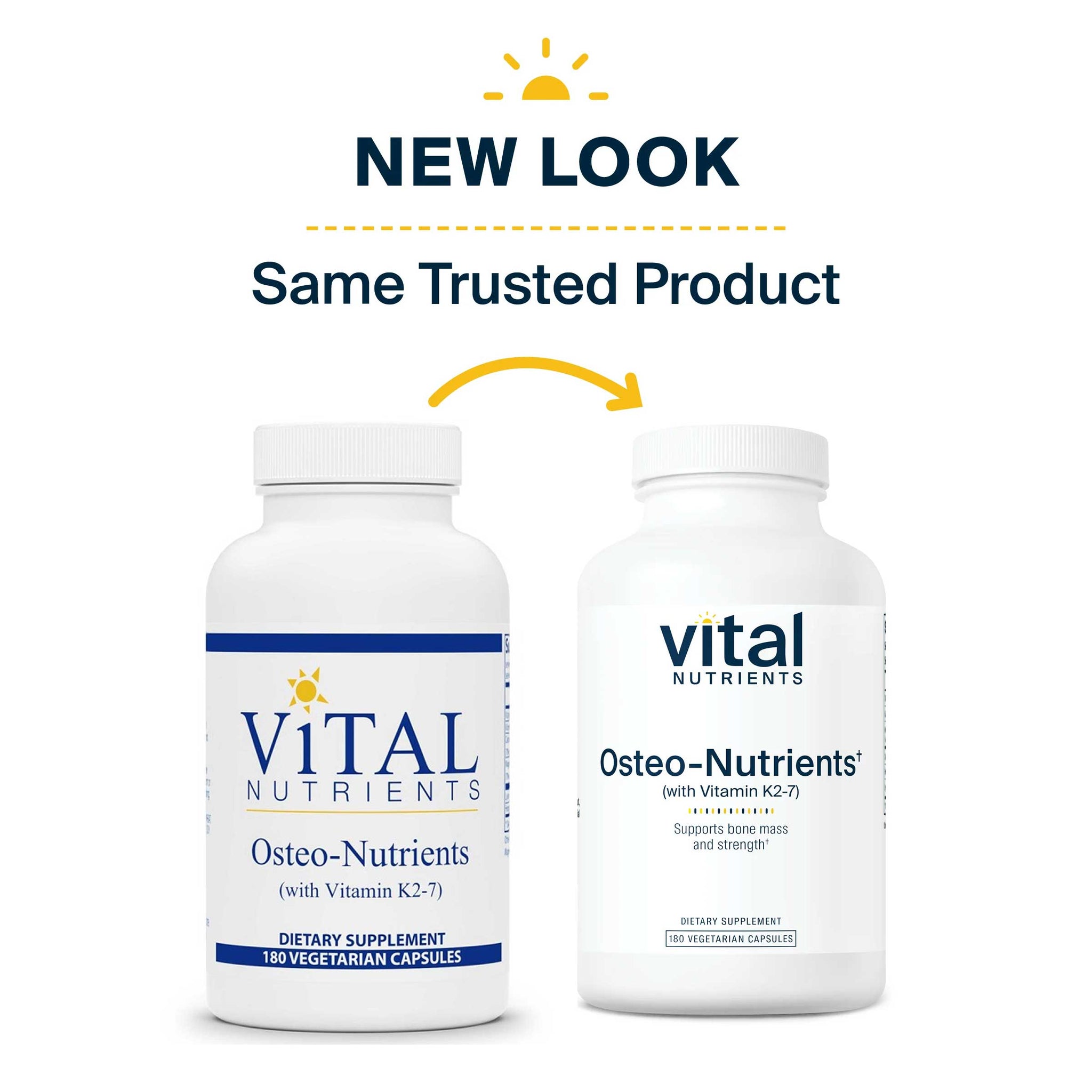 Vital Nutrients Osteo-Nutrients (with Vitamins D3 and K2-7)