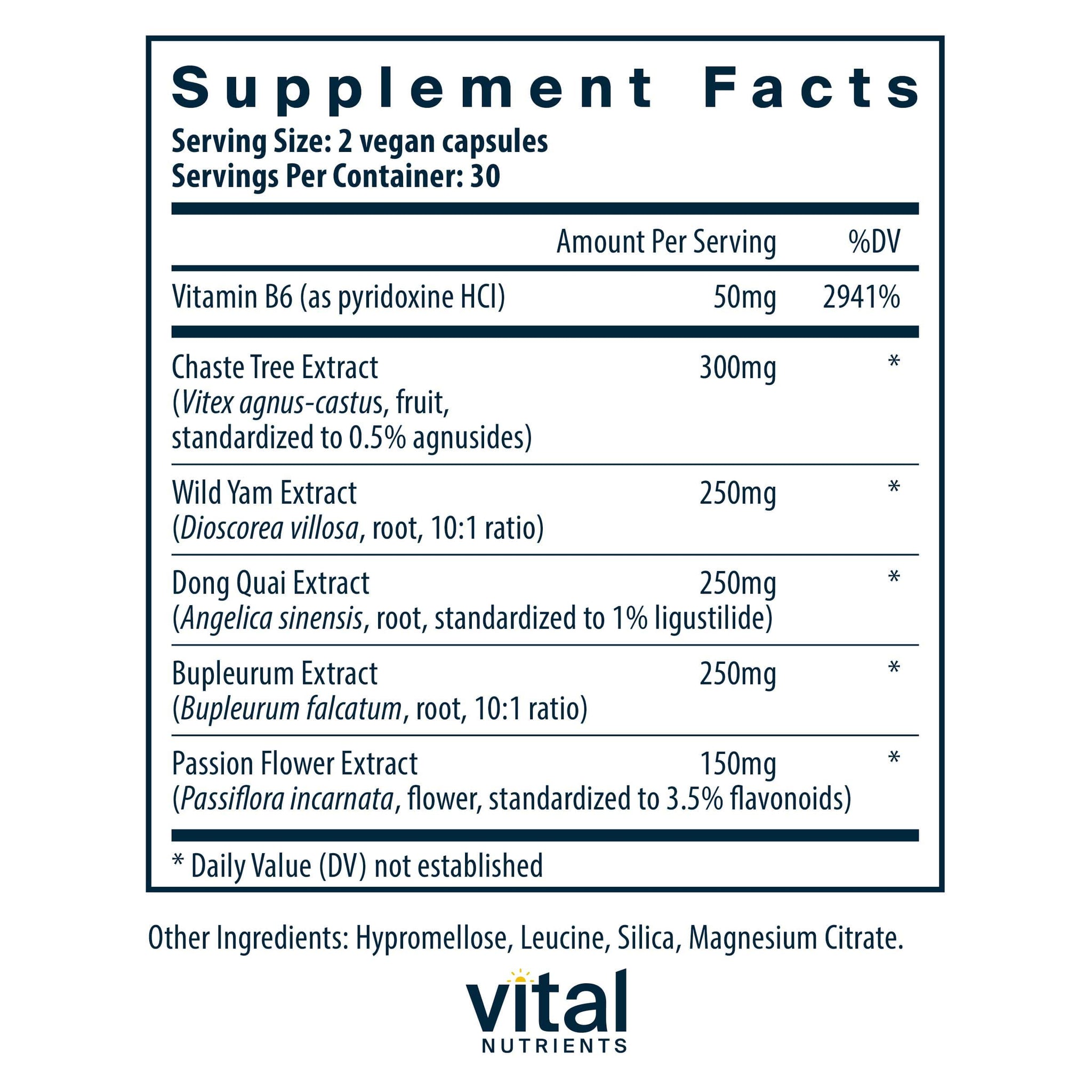 Vital Nutrients PMS Support
