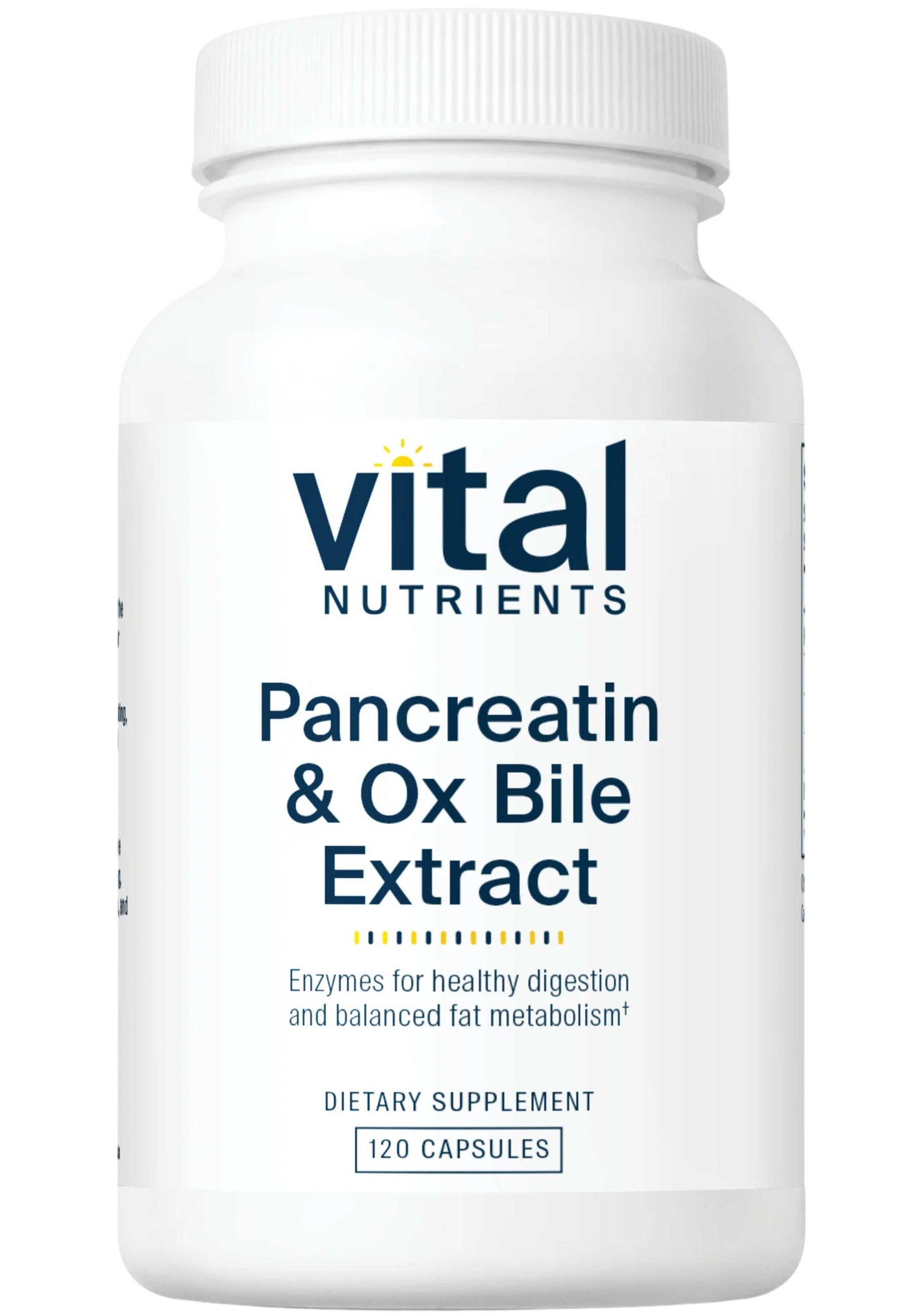 Vital Nutrients Pancreatin & Ox Bile Extract