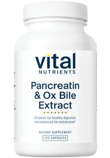 Vital Nutrients Pancreatin & Ox Bile Extract