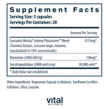 Vital Nutrients Phyto-Curcumin Plus Enzymes