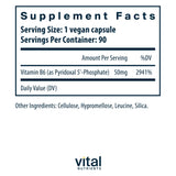 Vital Nutrients Pyridoxal 5' Phosphate
