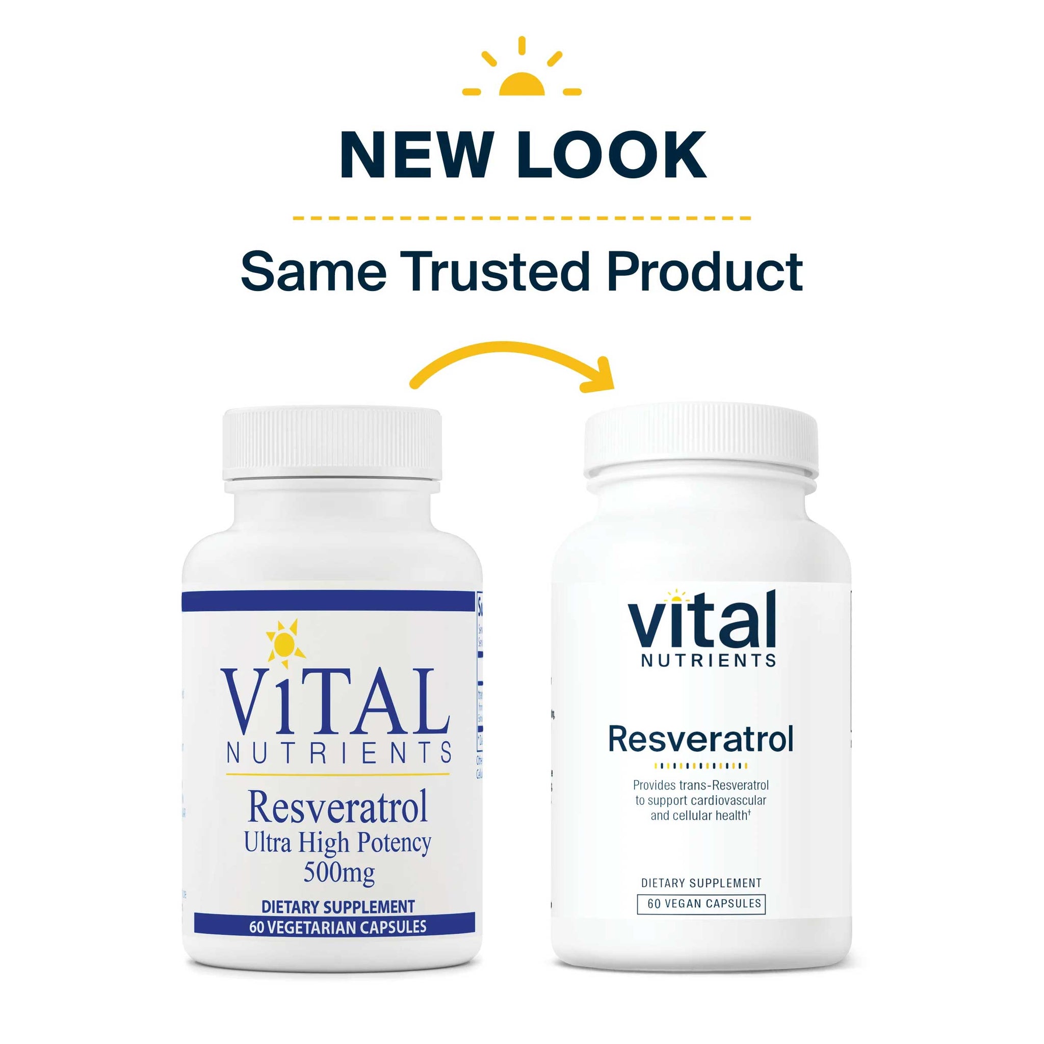 Vital Nutrients Resveratrol (Formerly Ultra High Potency)
