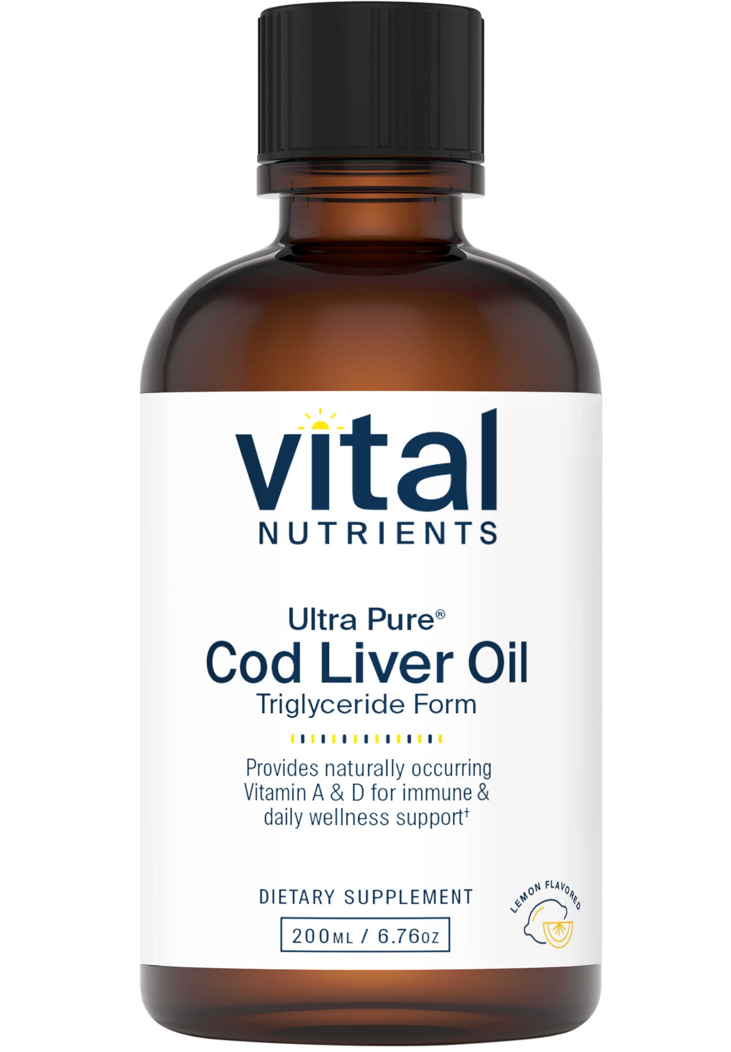 Vital Nutrients Ultra Pure® Cod Liver Oil