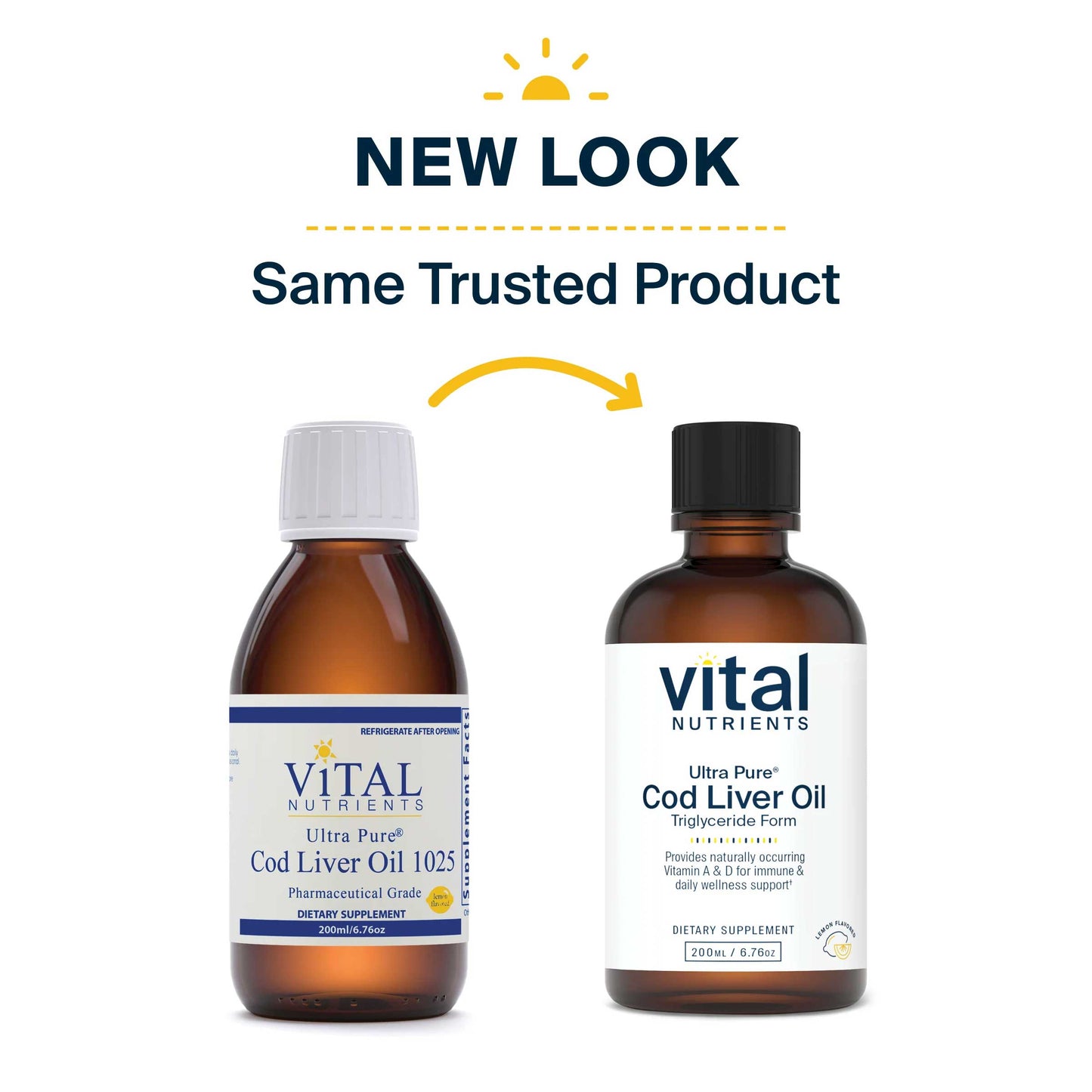 Vital Nutrients Ultra Pure® Cod Liver Oil