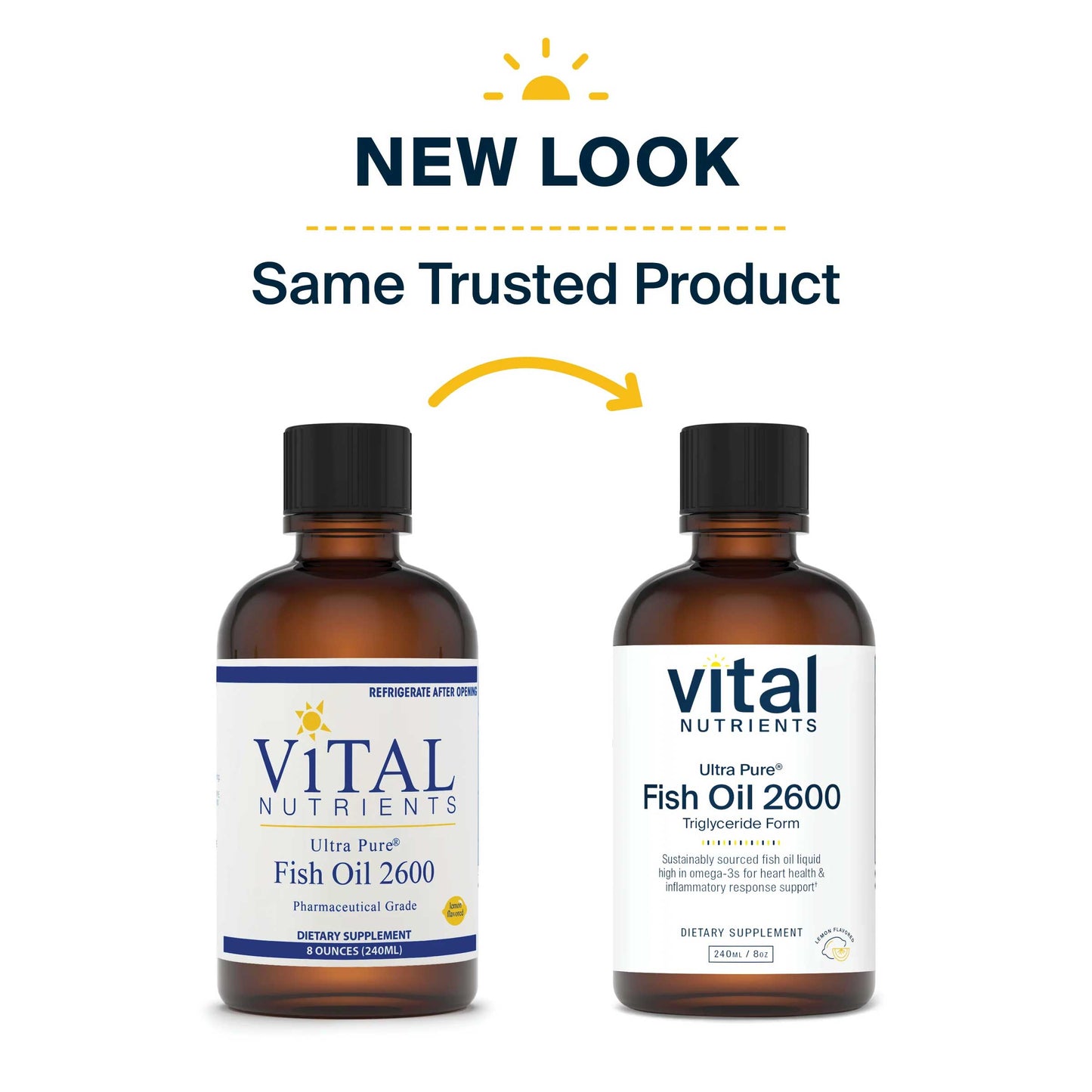 Vital Nutrients Ultra Pure® Fish Oil 2600