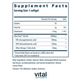 Vital Nutrients Ultra Pure® Fish Oil 350