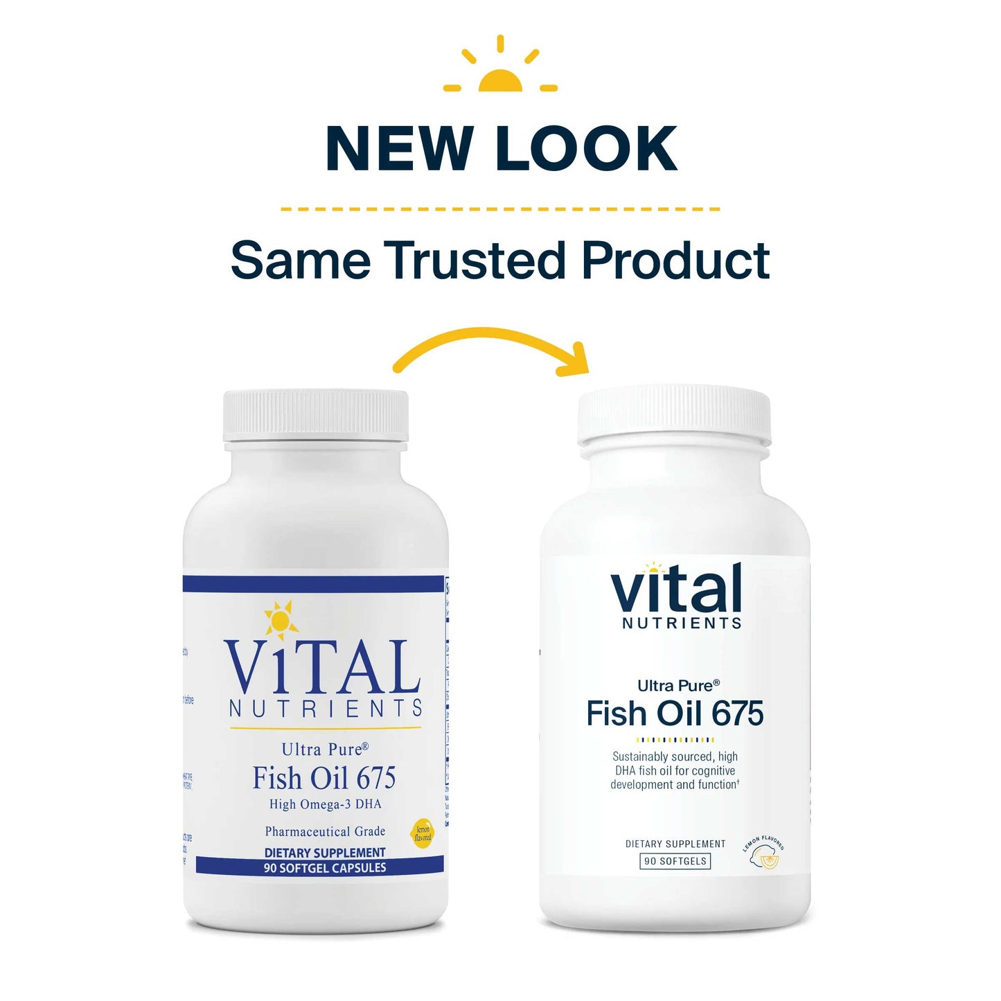 Vital Nutrients Ultra Pure® Fish Oil 675