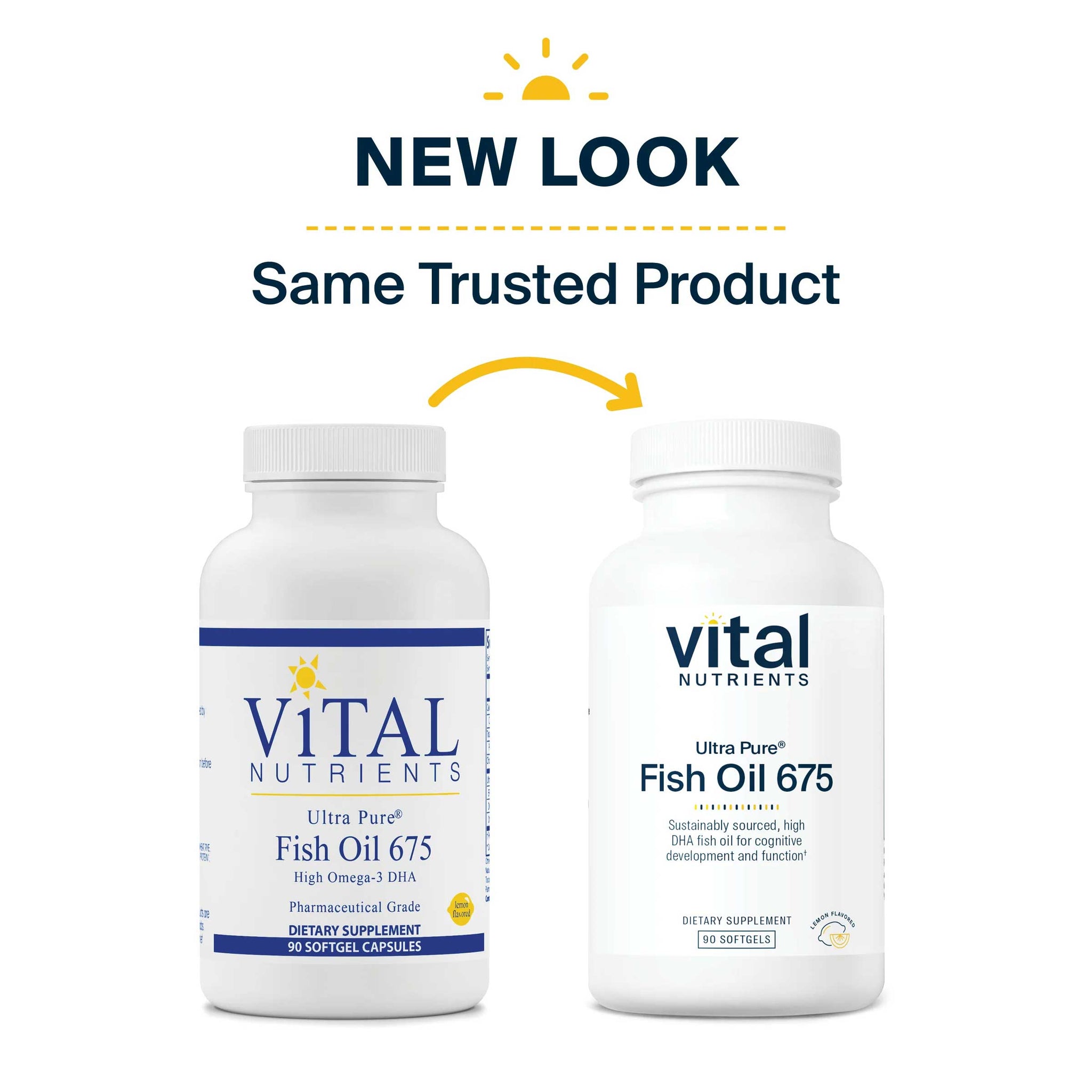 Vital Nutrients Ultra Pure® Fish Oil 675