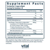 Vital Nutrients Ultra Pure® Vegan Omega SPM+