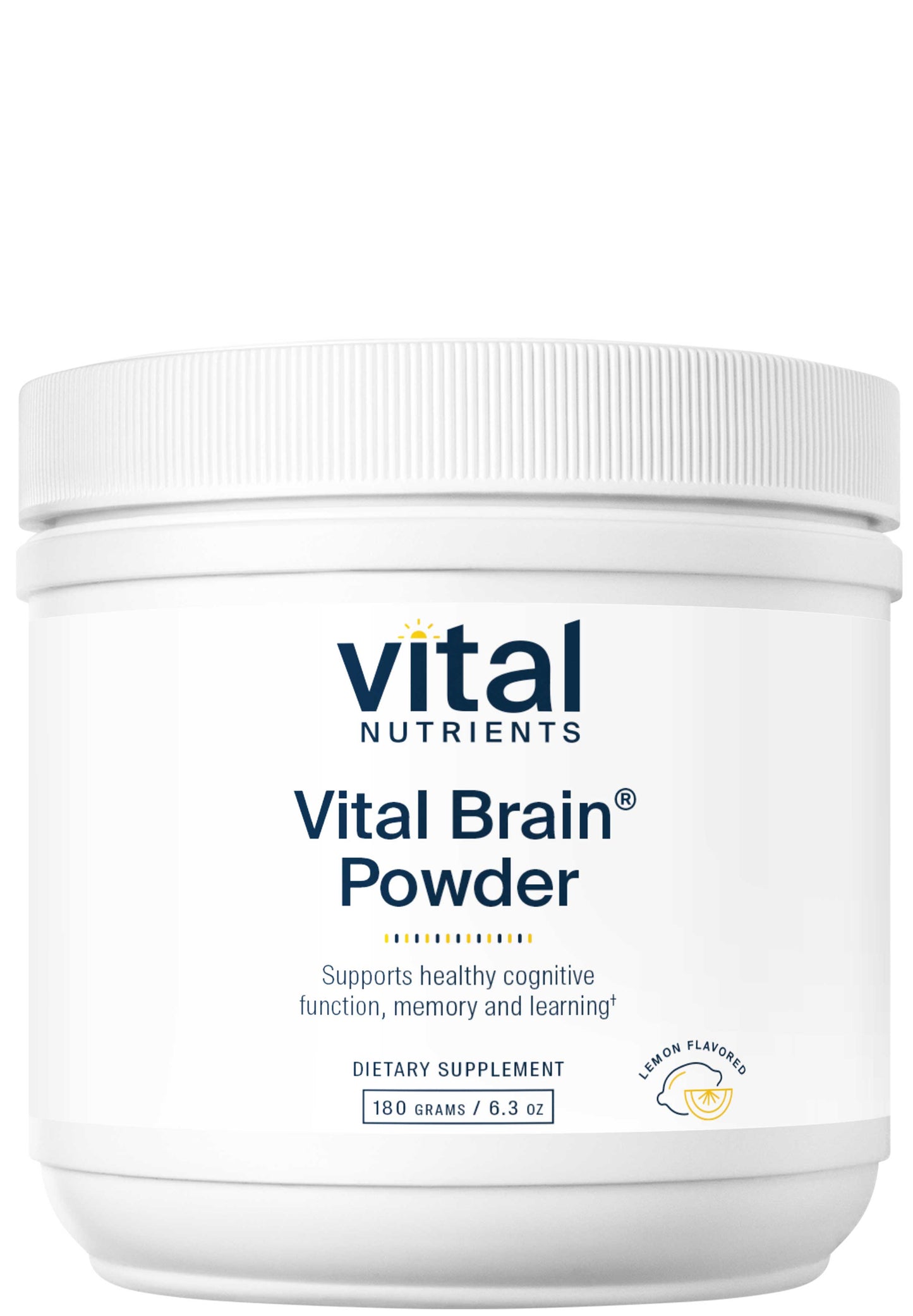Vital Nutrients Vital Brain Powder™ Lemon