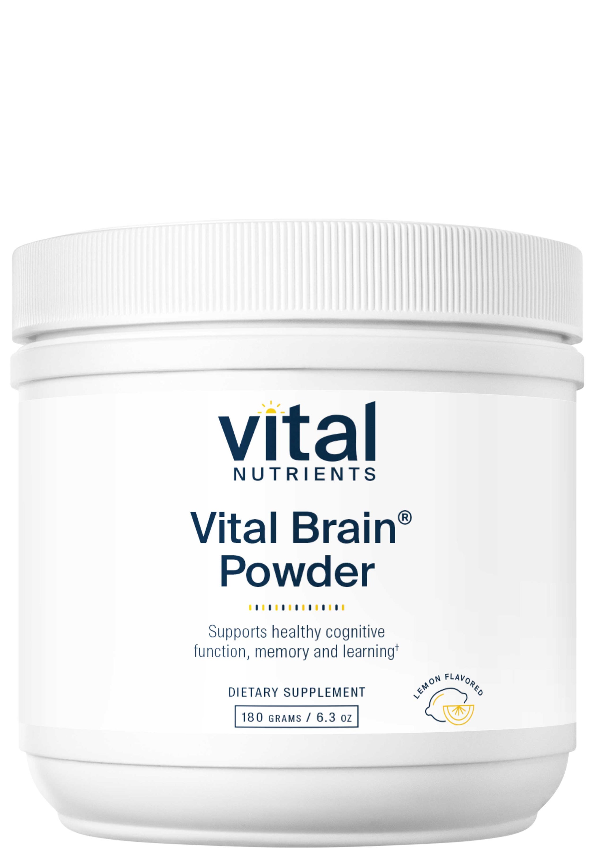 Vital Nutrients Vital Brain Powder™ Lemon