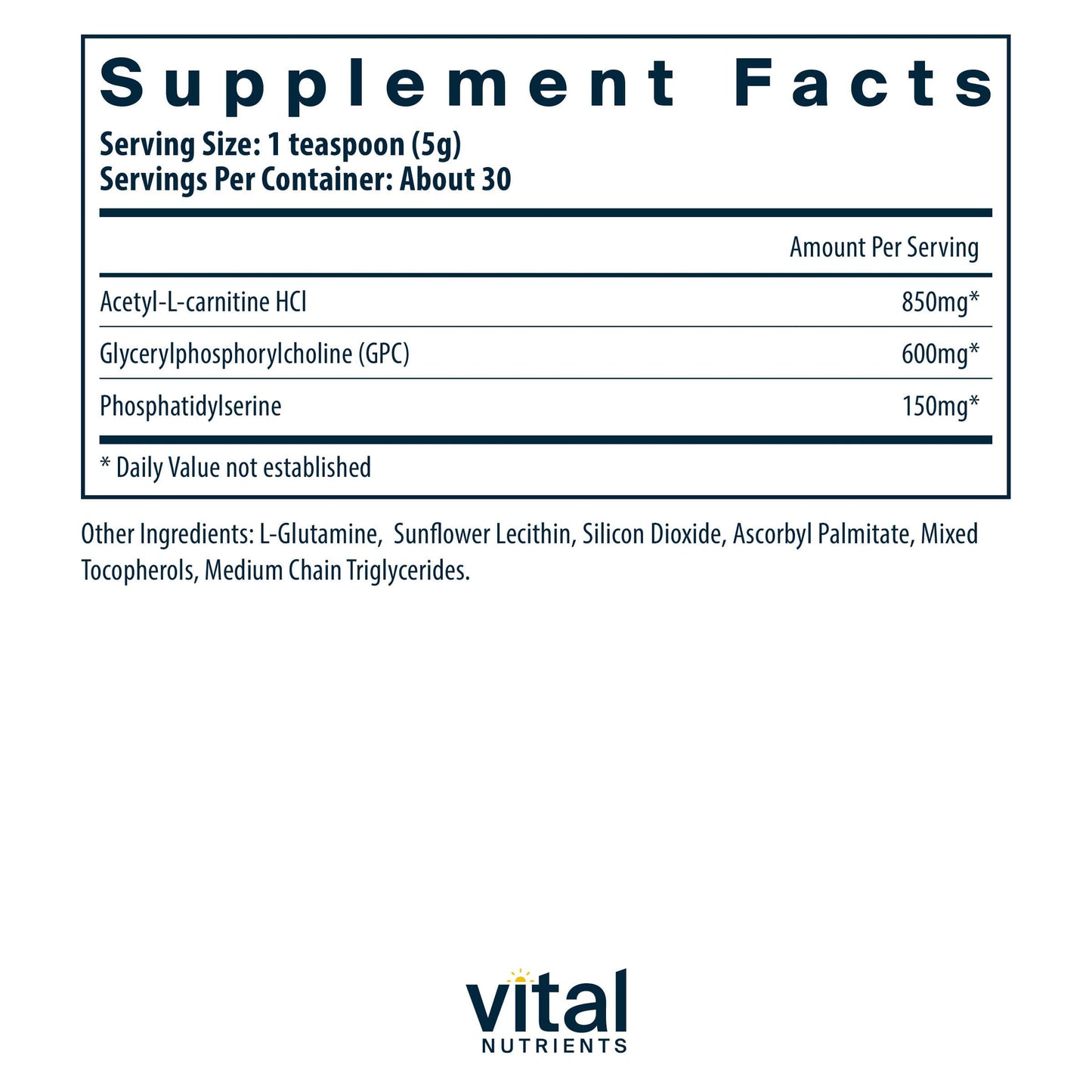 Vital Nutrients Vital Brain Powder™