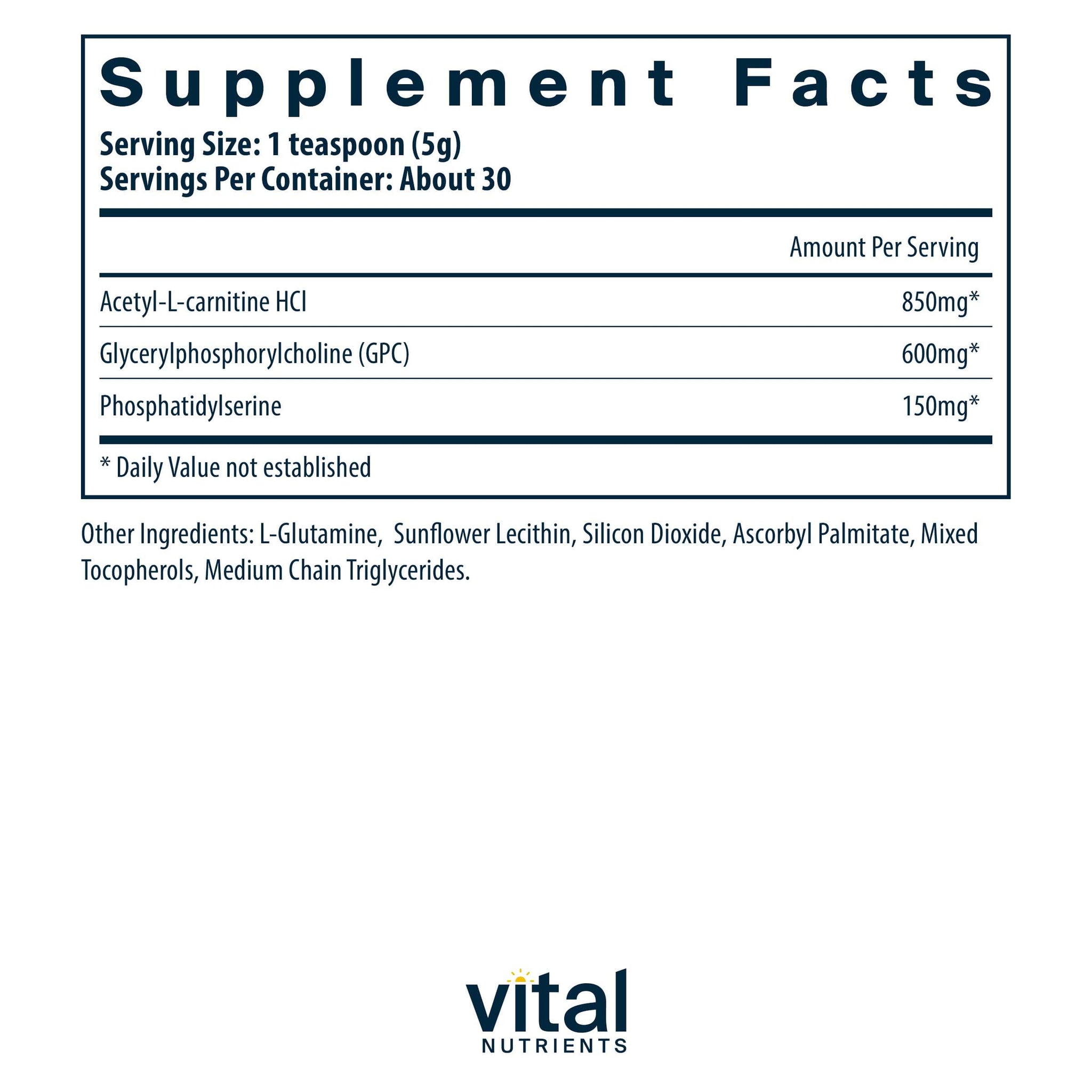 Vital Nutrients Vital Brain Powder™