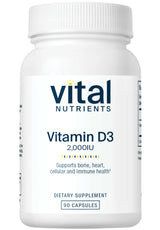 Vital Nutrients Vitamin D3 2000 IU