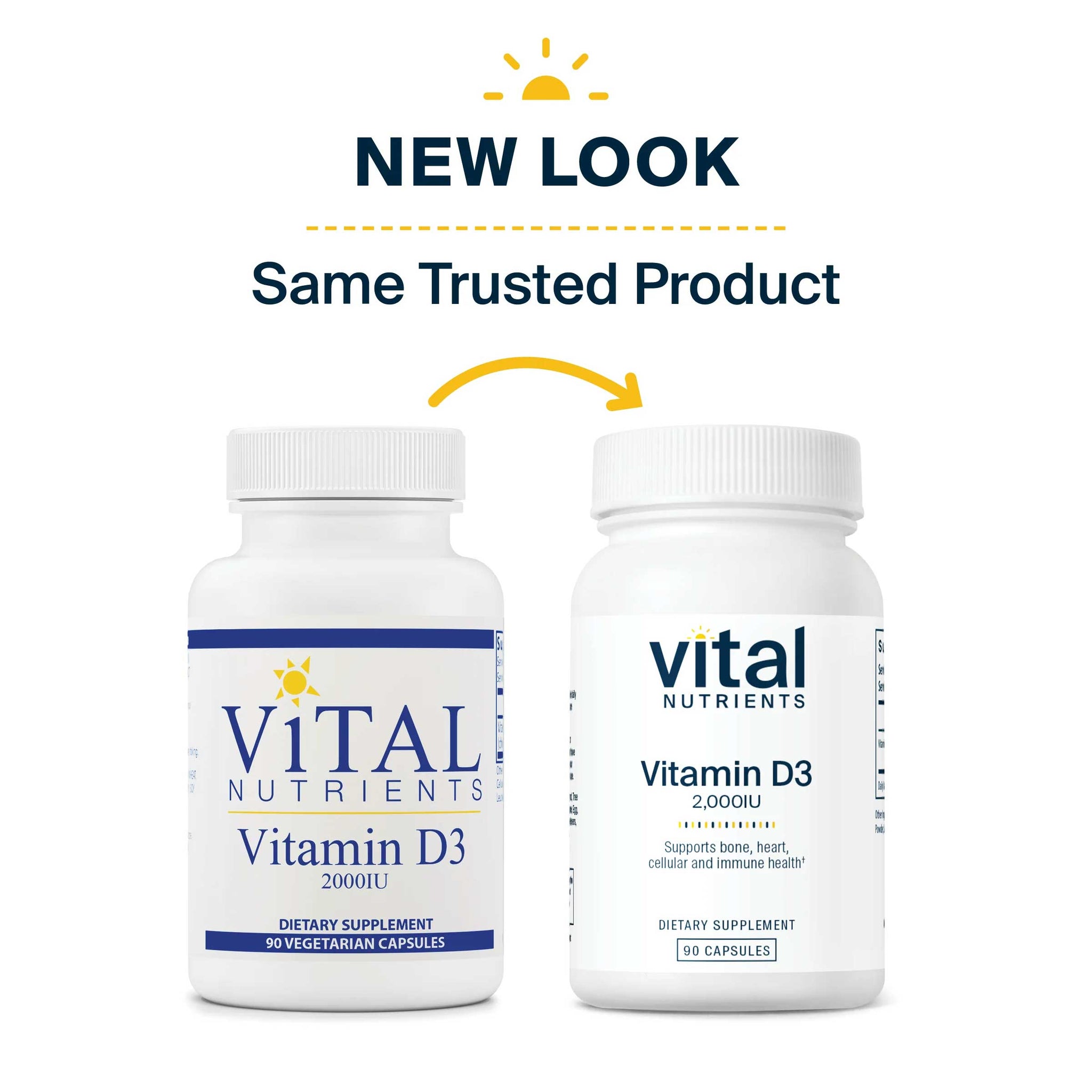 Vital Nutrients Vitamin D3 2000 IU