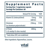 Vital Nutrients d-Pinitol 600