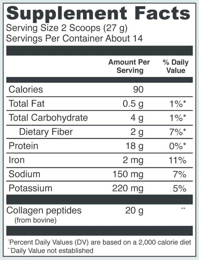Vital Proteins Collagen Peptides Chocolate Powder